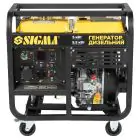 Генератор дизельний SIGMA 5.0/5.5кВт 4-тактний електрозапуск 230В - мініатюра 8 Генератор дизельний SIGMA 5.0/5.5кВт 4-тактний електрозапуск 230В - мініатюра 8