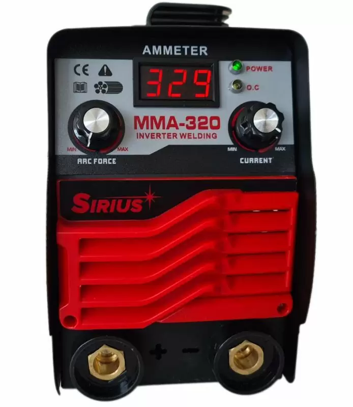 Дуговой сварочный инвертор Sirius mma 320 (кейс) - фото 3