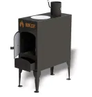 Печь дровяная буржуйка Скиф 50 с варочной поверхностью — миниатюра 2