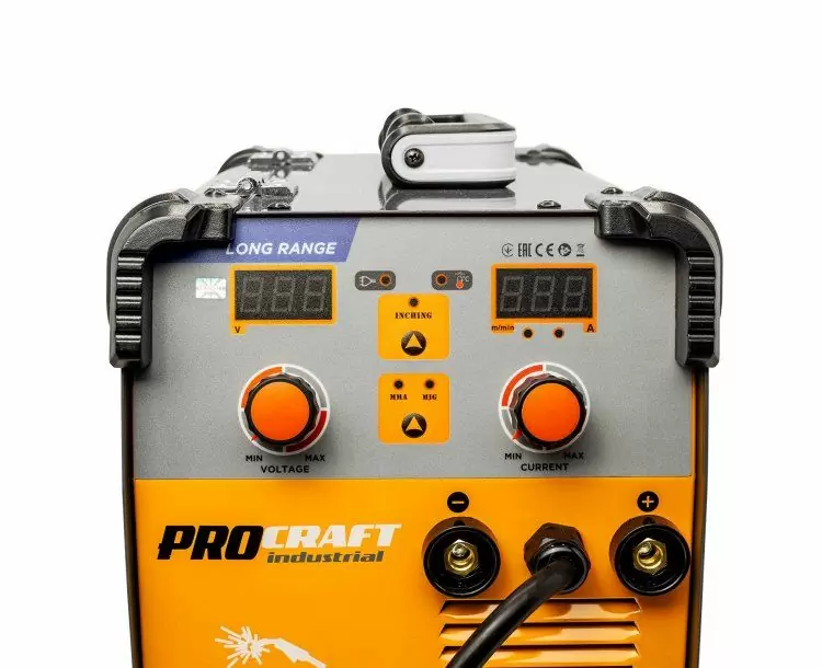 Инверторный сварочный полуавтомат Procraft industrial SPI380 - фото 4