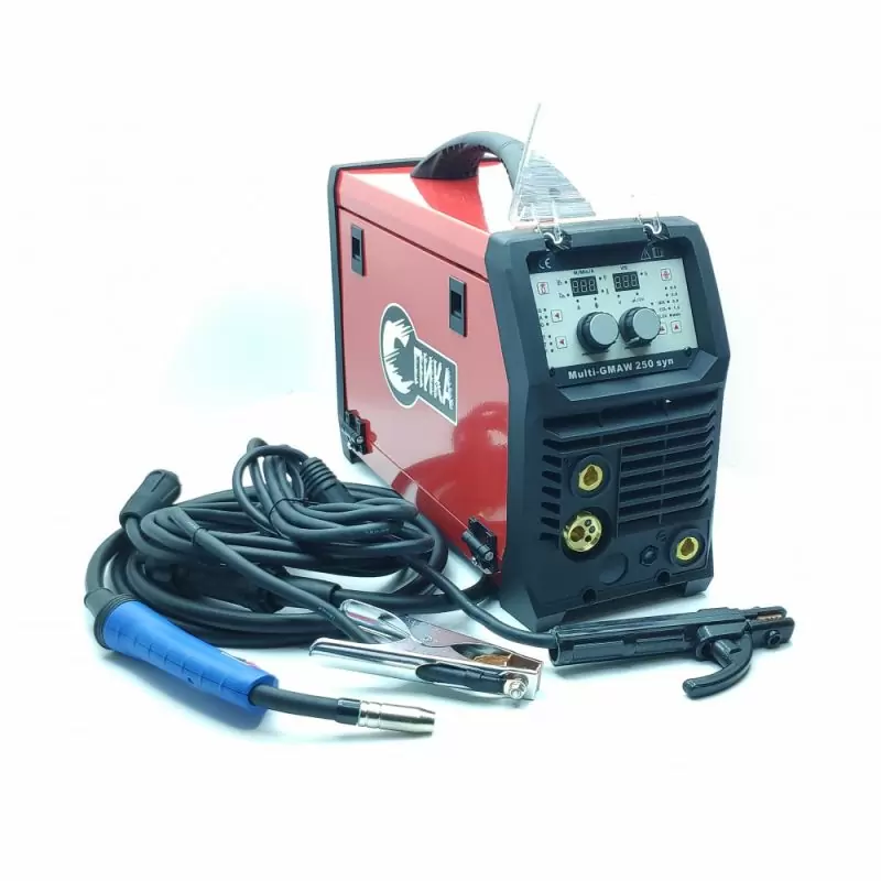 Сварочный полуавтомат Спика GMAW 250 SYN (MIG+MMA+TIG) - фото 1 Сварочный полуавтомат Спика GMAW 250 SYN (MIG+MMA+TIG) - фото 1