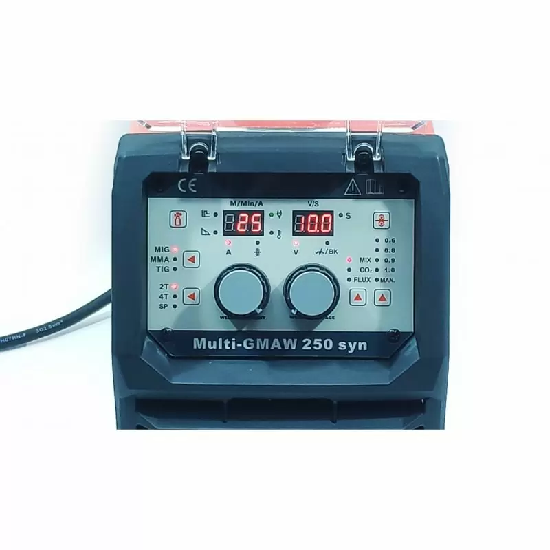 Сварочный полуавтомат Спика GMAW 250 SYN (MIG+MMA+TIG) - фото 2 Сварочный полуавтомат Спика GMAW 250 SYN (MIG+MMA+TIG) - фото 2