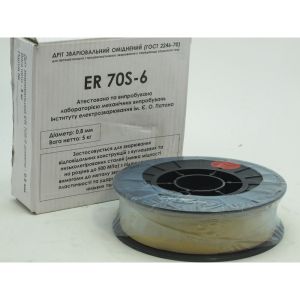 Зварювальний дріт Forte ER 70S-6 0,8мм котушка 5кг