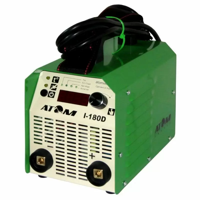 Зварювальний інвертор Атом I-180D - фото 1 Зварювальний інвертор Атом I-180D - фото 1