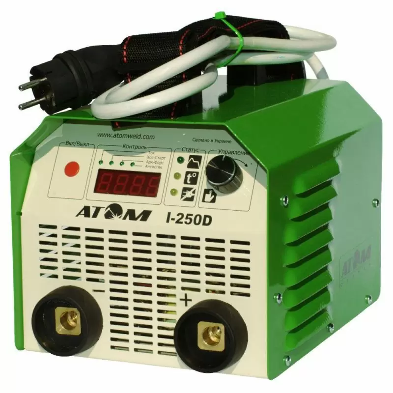 Зварювальний інвертор Атом I-250D - фото 1 Зварювальний інвертор Атом I-250D - фото 1