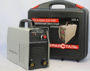 Зварювальний інвертор Уралсталь ИСА ММА 370 (кейс)