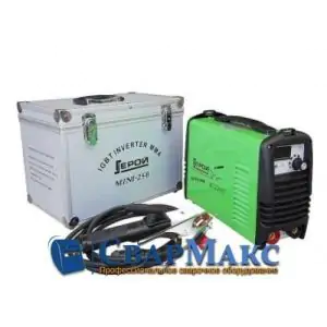 Товар Зварювальний інвертор Герой MMA 250 mini (алюмінєвий кейс)