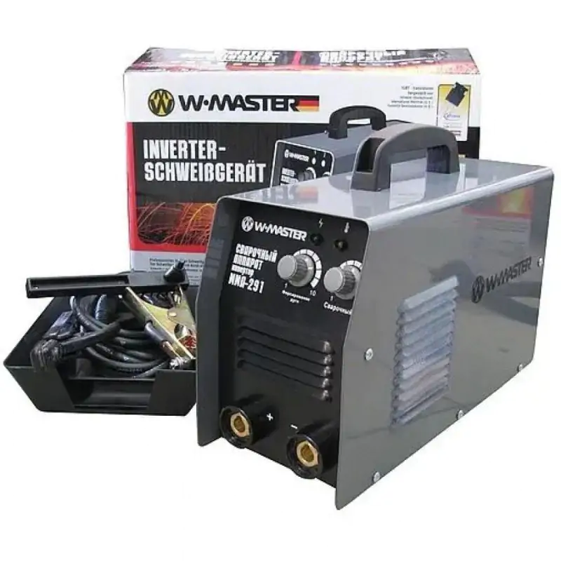 Зварювальний інвертор WMASTER 291 - фото 1 Зварювальний інвертор WMASTER 291 - фото 1