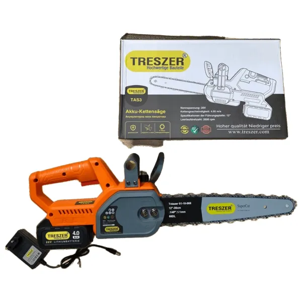 Аккумуляторная цепная пила TRESZER TAS3 - фото 6