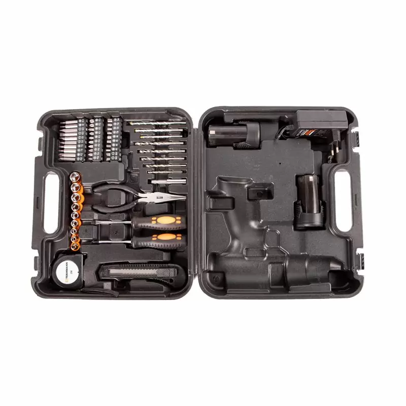 Шуруповерт акумуляторний Tekhmann TCD-12/2 BS Kit - фото 3