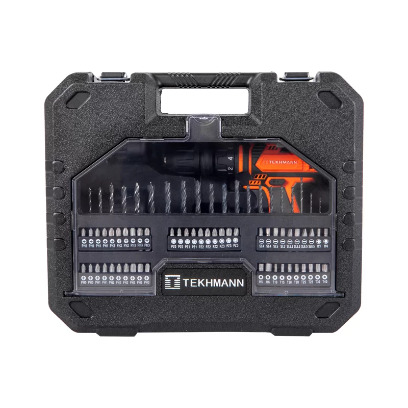 Шуруповерт Акумуляторний Tekhmann TCD-12 S2 BS KIT - фото 5 Шуруповерт Акумуляторний Tekhmann TCD-12 S2 BS KIT - фото 5