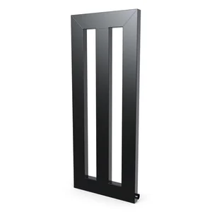 Вертикальный электрический обогреватель Тепломакс 1,75 м, 3 секции, чёрный