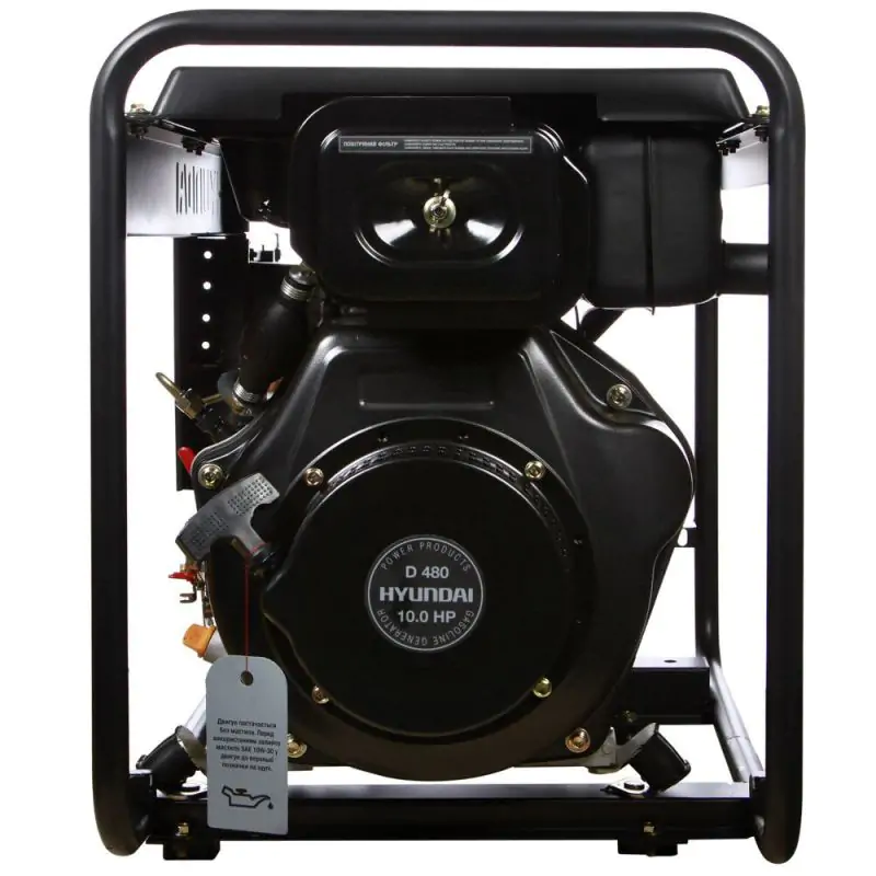 Дизельный генератор Hyundai DHY 6500L - фото 5 Дизельный генератор Hyundai DHY 6500L - фото 5