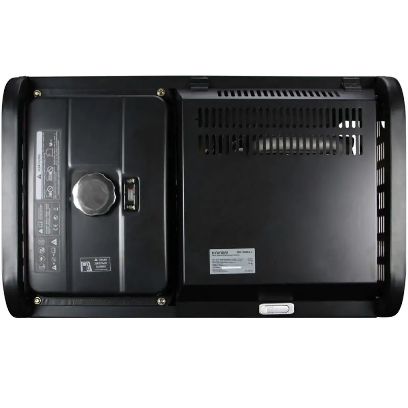 Дизельный генератор Hyundai DHY 12000LE-3 - фото 4