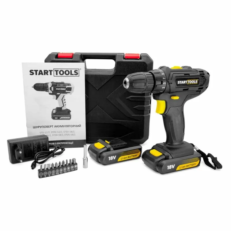 Шуруповерт аккумуляторный Start tools STD4-18/2 - фото 5