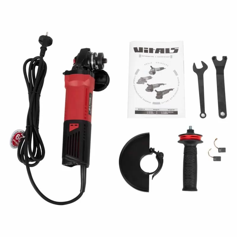 Шліфмашина кутова Vitals-Professional Ls1212DUv ultra slim - фото 5 Шліфмашина кутова Vitals-Professional Ls1212DUv ultra slim - фото 5