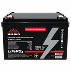 Аккумулятор LiFePO4 Vitals ALFP-12100AB 12,8 В 100 А·ч (1280 Вт·ч) - миниатюра 1