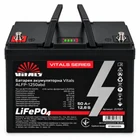 Акумулятор LiFePO4 Vitals ALFP-1250ABD 12,8 В 50 А·год (640 Вт·год) - мініатюра 1