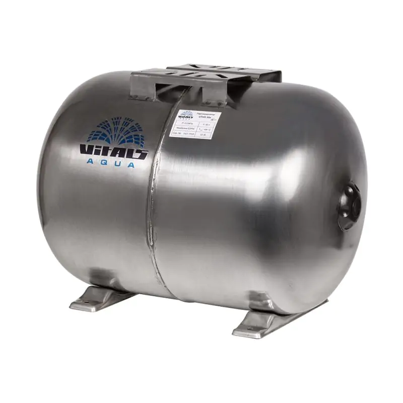 Гидроаккумулятор нерж сталь 50л Vitals aqua UTHS 50 - фото 2
