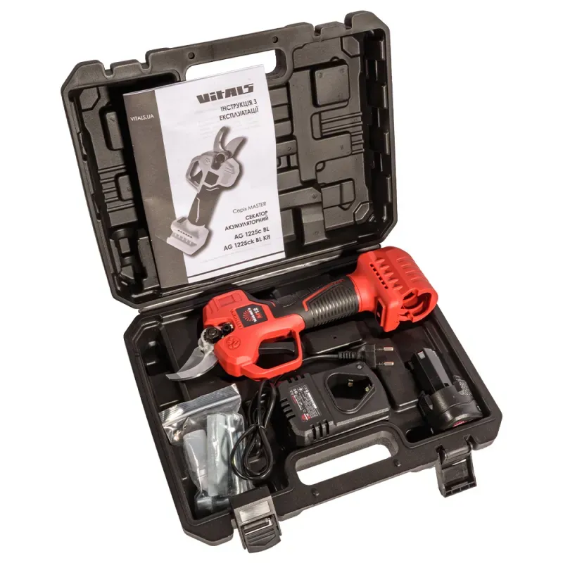 Секатор аккумуляторный Vitals Master AG 1225ck BL Kit - фото 12