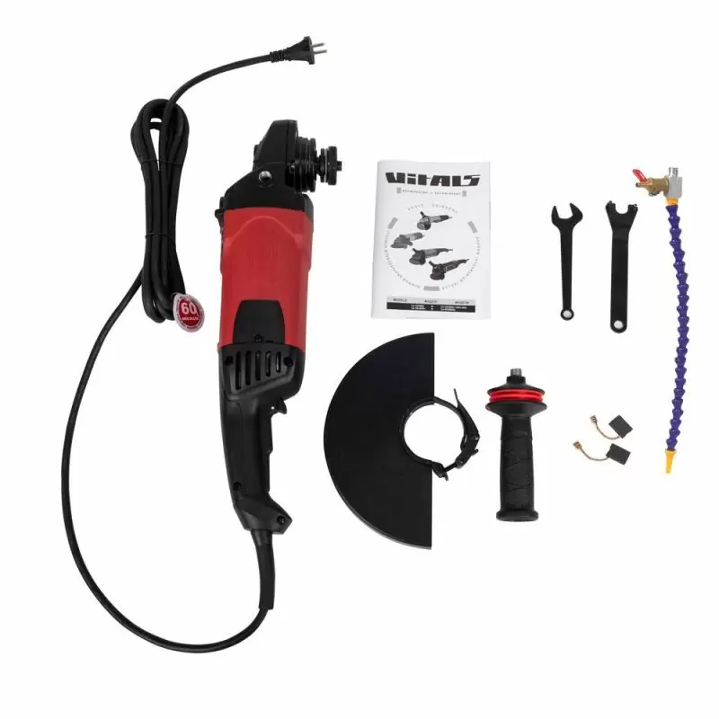 Угловая шлифмашина Vitals Professional Ls2326DUq stone cutting+ (Бетонорез, 2600 Вт, 230 мм, Плавный пуск) - фото 5