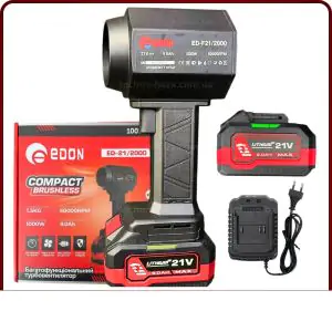 Товар Повітродувка акумуляторна EDON ED-F21/2000 1акб ЗУ