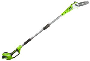 Акумуляторний висоторіз Greenworks G40PS20 (каркас 40 В)