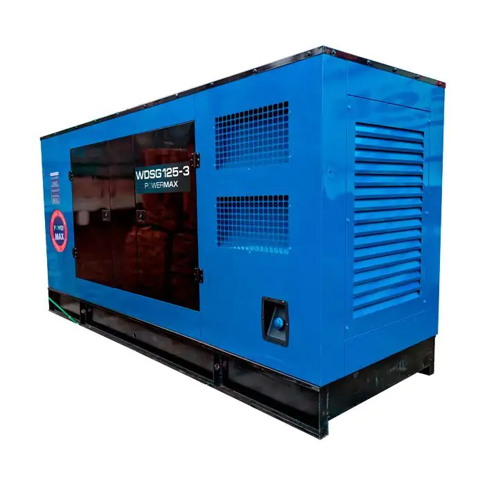 Генератор дизельный PROFI-TEC WDSG125-3 Power MAX (125 кВА/100 кВт, промышленный двигатель WEICHAI, China) - фото 2