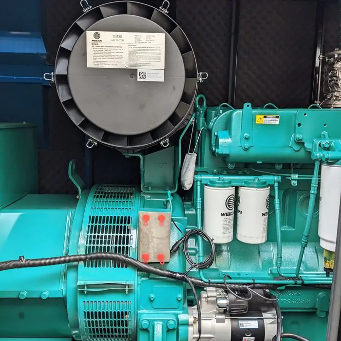 Генератор дизельный PROFI-TEC WDSG125-3 Power MAX (125 кВА/100 кВт, промышленный двигатель WEICHAI, China) - фото 4