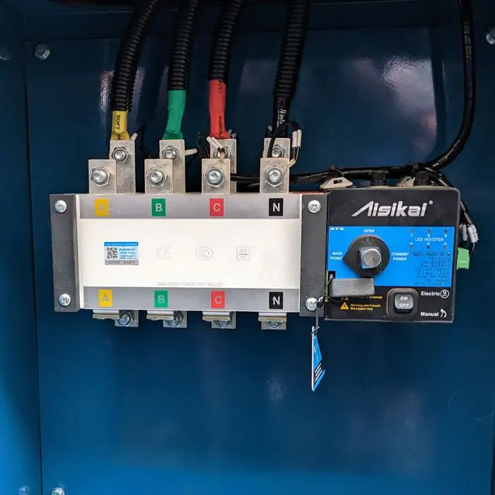 Генератор дизельный PROFI-TEC WDSG125-3 Power MAX (125 кВА/100 кВт, промышленный двигатель WEICHAI, China) - фото 18