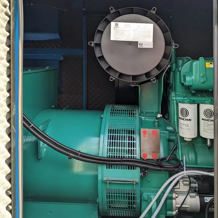 Генератор дизельный PROFI-TEC WDSG375-3 Power MAX (375 кВА/300 кВт, промышленный двигатель WEICHAI, China) - фото 12