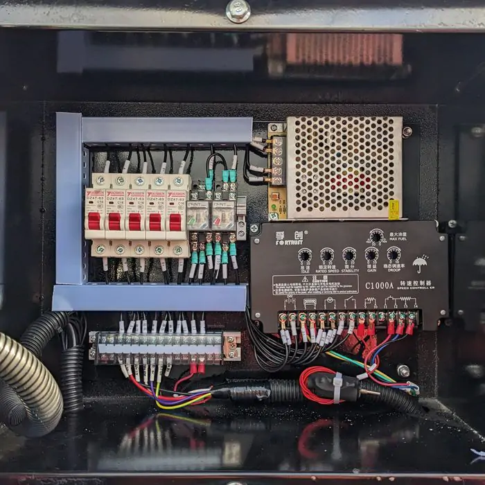 Генератор дизельный PROFI-TEC WDSG375-3 Power MAX (375 кВА/300 кВт, промышленный двигатель WEICHAI, China) - фото 14