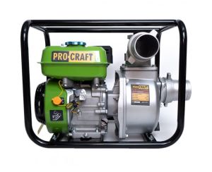 Мотопомпа бензинова Procraft WP60 (патрубок 80 мм, 5.5 к.с., 60 куб. м/год)