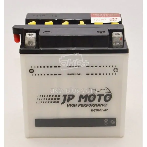 Аккумулятор 11AH-12V Y-CB10L-A2 (YB10L-A2) JP MOTO (135Х90Х145), R, EN160 - фото 4