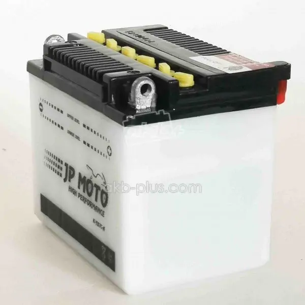 Акумулятор 8AH-12V CB7C-A (YB7C-A) JP MOTO (130Х90Х114), R, EN120 - фото 3
