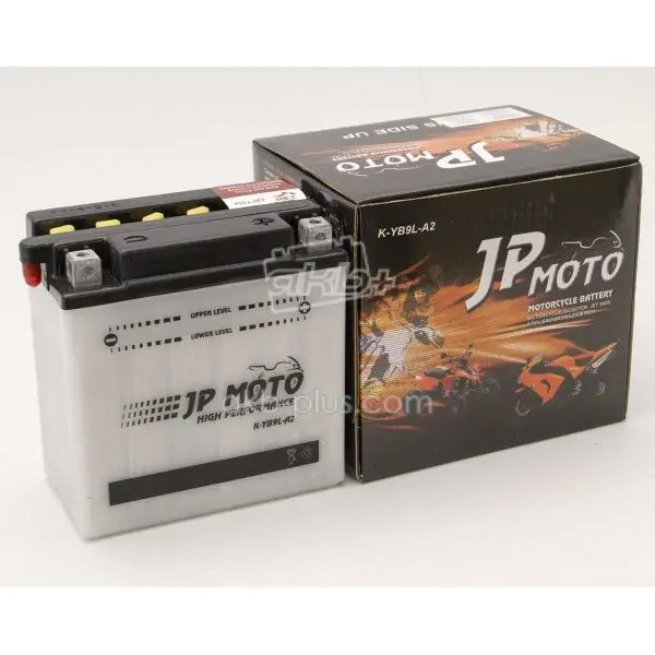 Аккумулятор 9AH-12V CB9L-A2 (YB9L-A2) JP MOTO (135Х75Х139), R, EN100 - фото 2