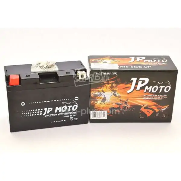 Аккумулятор 8AH-12V YT9B-BS JP MOTO (150Х65Х105), L, EN120 - фото 2