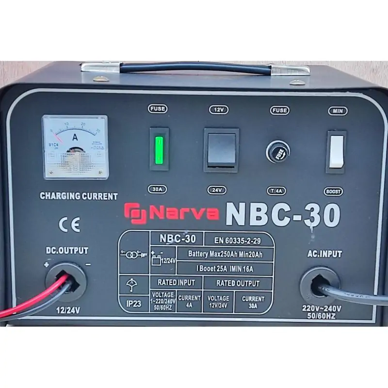 Зарядний пристрій Narva NBC-30 - фото 2 Зарядний пристрій Narva NBC-30 - фото 2