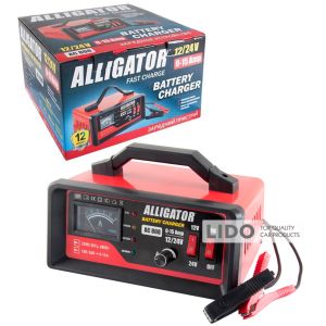 Зарядний пристрій АКБ Alligator 12/24В 150А·год 15А