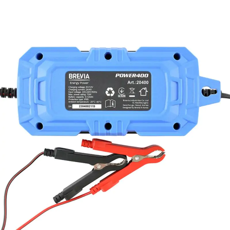 Зарядний пристрій АКБ Brevia Power400 6V/12V, 4A для LiFePO4 - фото 3