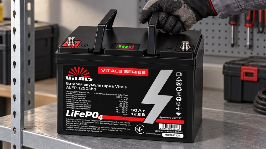Ручки та чотирисегментний індикатор Vitals ALFP-1250ABD