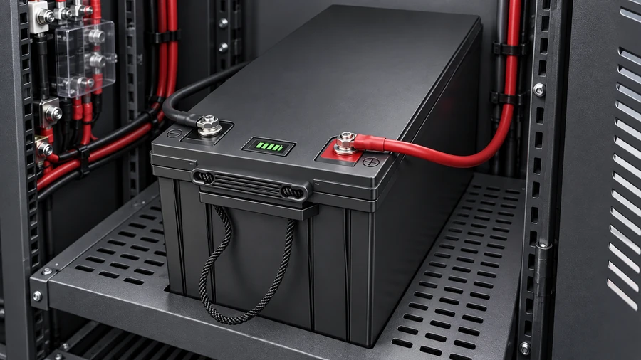 Підключення акумулятора Vitals ALFP-24100ABD до резервної системи