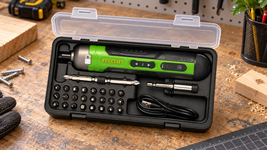 Иллюстрация кейса Procraft KS510 с битами