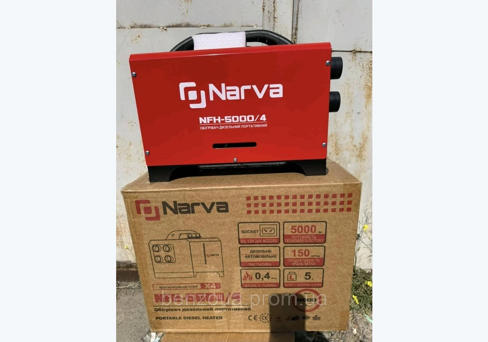 Переносной дизельный обогреватель NARVA NFH-5000/4