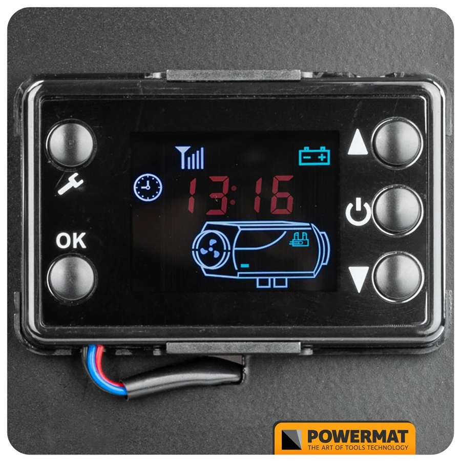 LCD-панель управления Powermat PM-AG-8M4