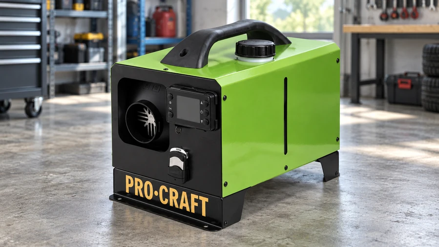 Переносной обогреватель Procraft PDH5000, иллюстрация корпуса