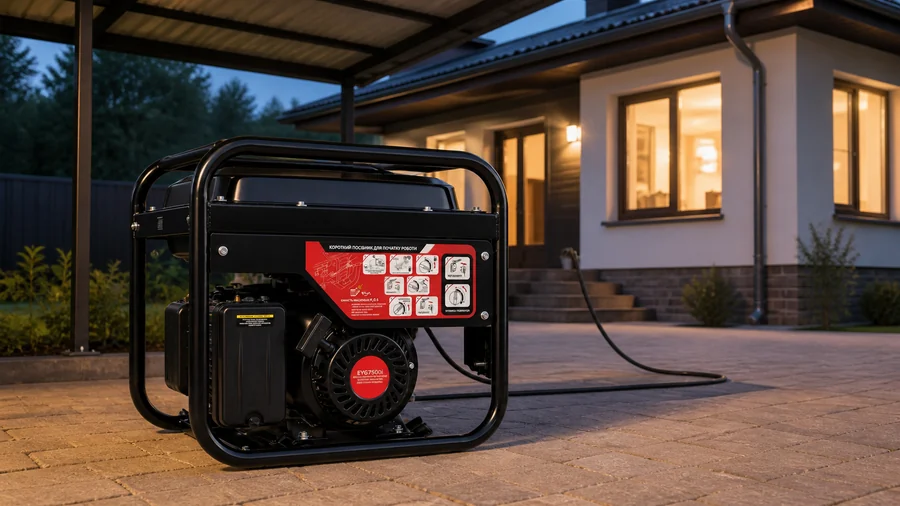 KRAISSMANN EYG7500i для резервного живлення будинку