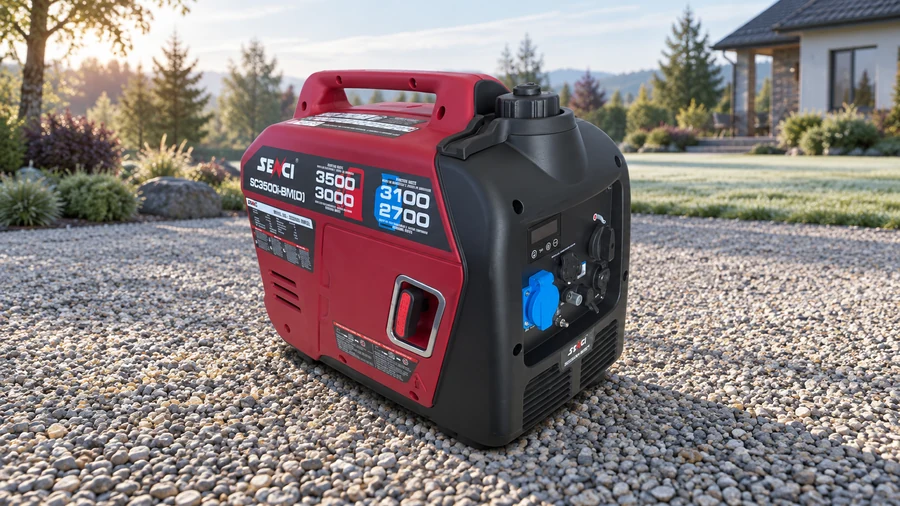 SENCI SC3500i-BM(D) на открытой площадке во дворе