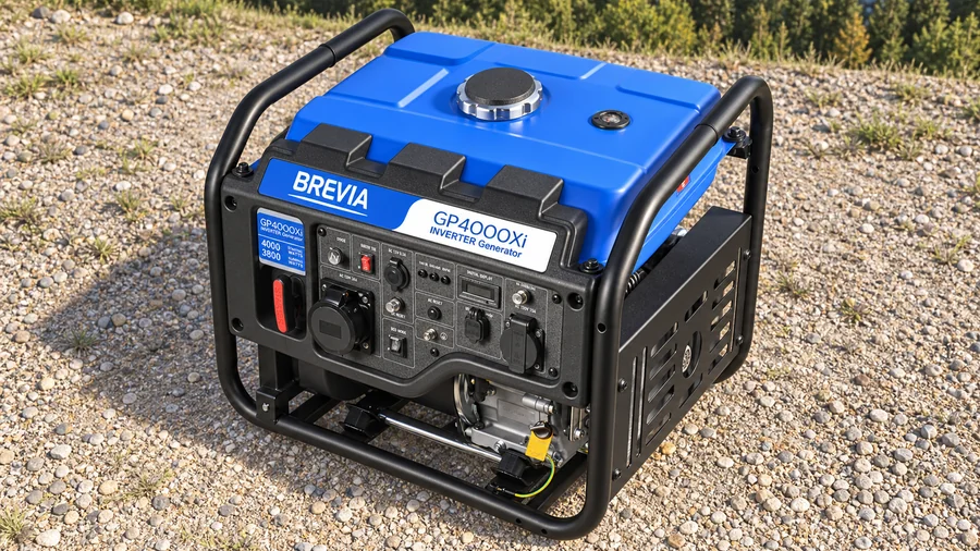 Открытая рама Brevia GP4000Xi на уличной рабочей площадке