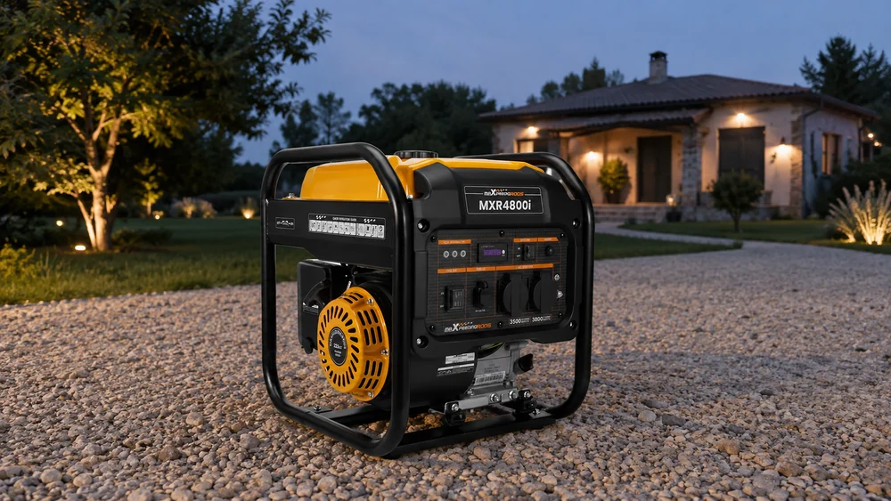 MaXpeedingRods MXR4800i на подготовленной площадке во дворе